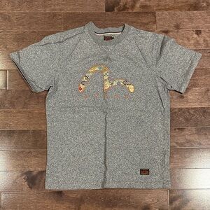 Evisu Gray Men's T-Shirt